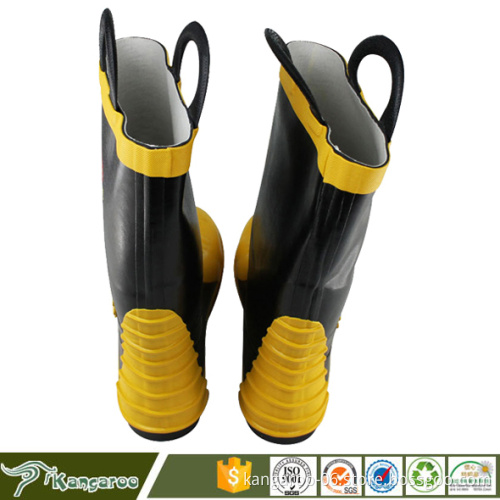 New Model Security Firefighter Safety Steel Toe Men Boots Shoes KMB02X